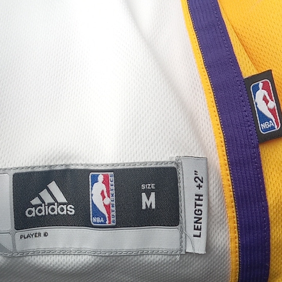 LOS ANGELES LAKERS HOWARD #12 NBA Basketball adidas Swingman Jersey  MEDIUM.✔️A1 - Picture 15 of 16
